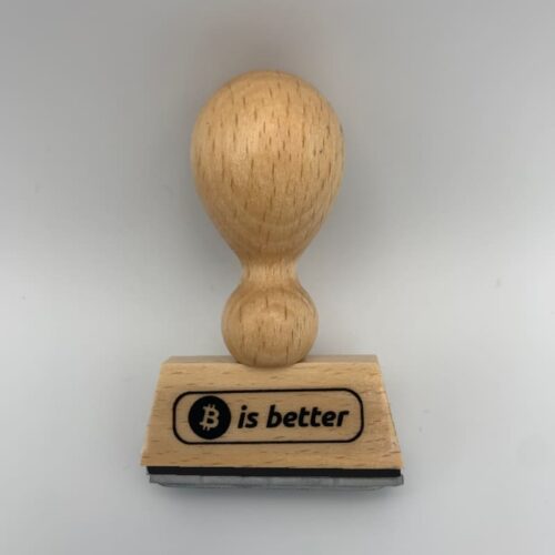 Stamp - Bitcoin is better
