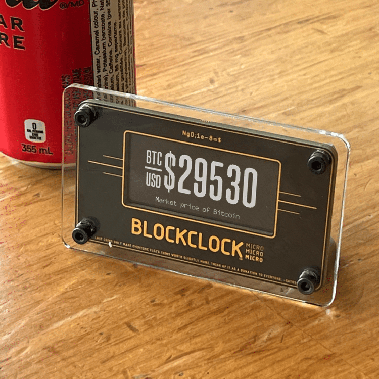 Blockclock Mikro